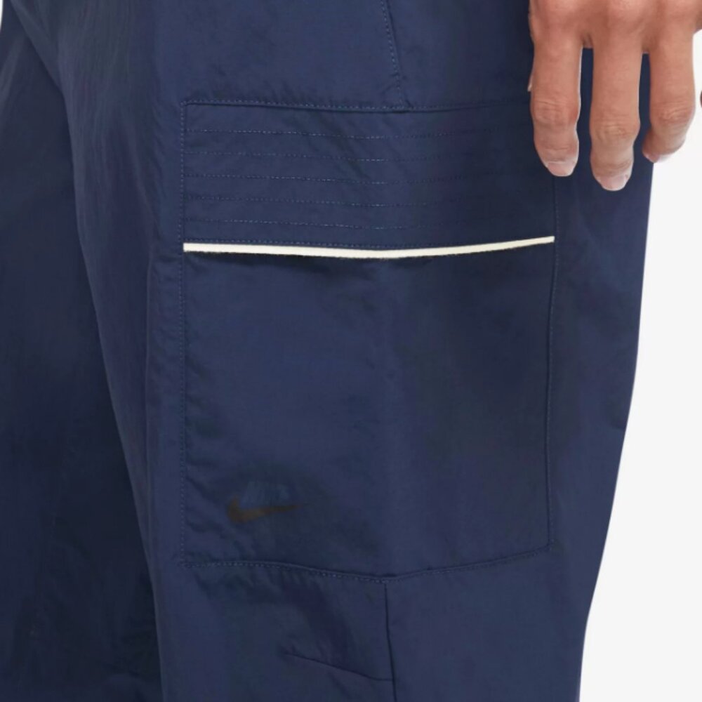 Nike Utility Pants Mens 34 Inch Waist Midnight Navy Blue - Picture 3 of 4